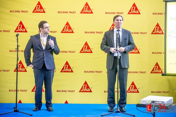 Открытие нового завода сухих строительных смесей Sika, Волгоград