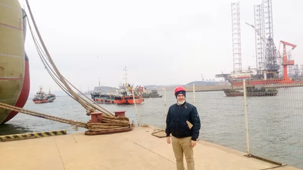 На инспекции в Linde Engineering Dalian, Китай
